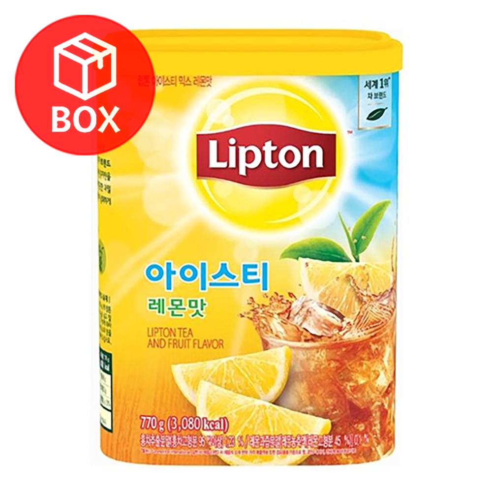 립톤 아이스티 레몬 907g 1박스(12개입)
