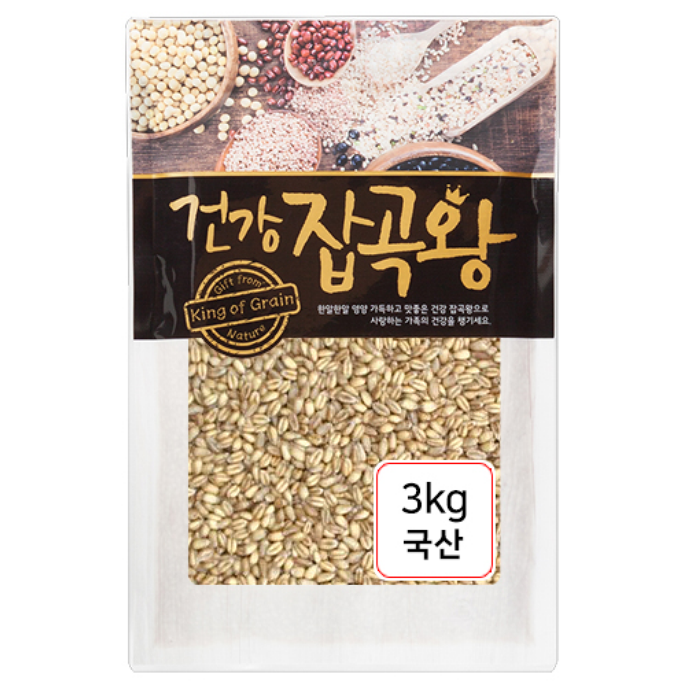 장볼레 국산 통밀 3kg